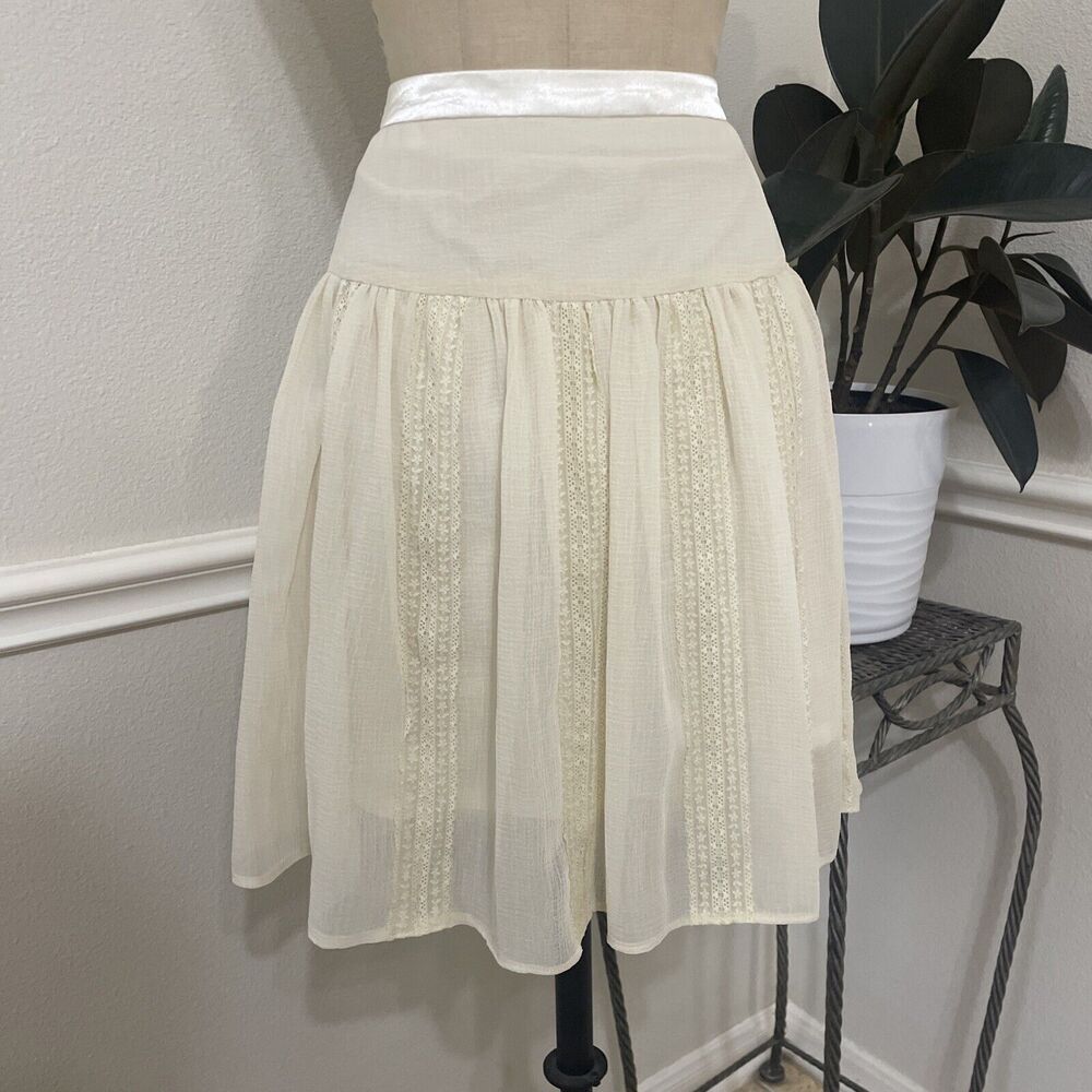zucozz, ivory skirt, size M - Picture 5 of 7